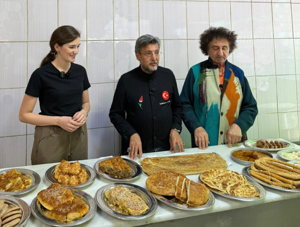 Michelin yıldızlı ünlü şef Kültür ve Turizm Bakanlığı’nın daveti ile Kayseri’ye geldi… Kültür Yolu Festival’i için Londra’dan geldi.
