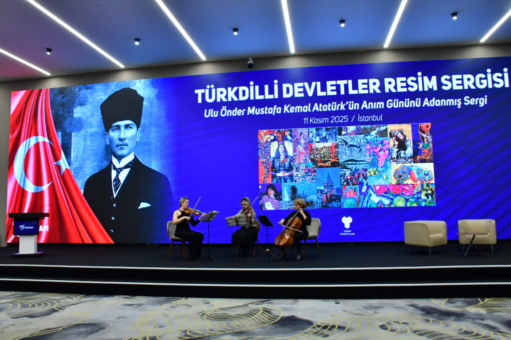 **EMRULLAH TURANLI’DAN ANLAMLI SPONSORLUK:TAŞYAPI’DA TÜRK DÜNYASI RESSAMLARINDAN ATATÜRK’E ÖZEL SERGİ**