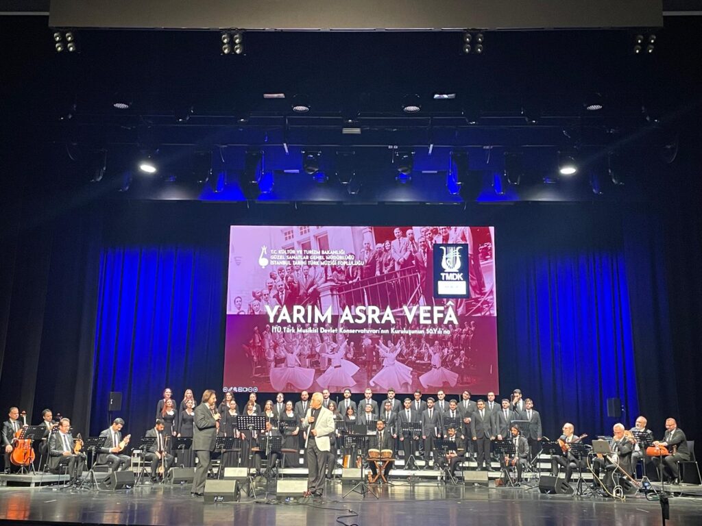 İTÜ Türk Musikisi Devlet Konservatuvarından anlamlı konser  ‘’ Yarım Asra Vefa ‘’